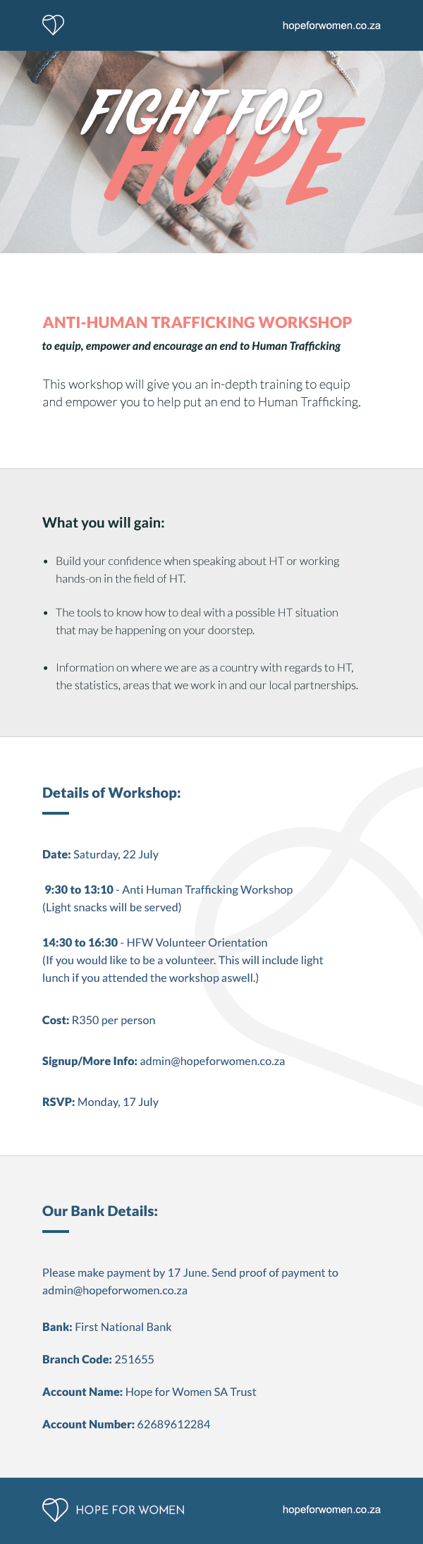 HFW workshop